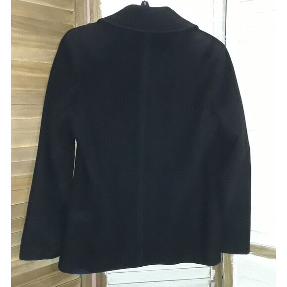 CALVIN KLEIN Women's Size 10 Blazer Jacket Wool/Cashmere Business Black - Picture 2 of 8